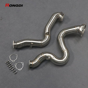 <span class=keywords><strong>Audi</strong></span> <span class=keywords><strong>S6</strong></span> S7 C7 4.0T iniş borusu için SS304 egzoz borusu