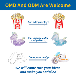 OEM/ODM Facility Sommerfest Einhorn schwimmt Pool Aufblasbare Pool schwimmer Blow Up Swimming Pool Float für Erwachsene Kinder Aufblasbar