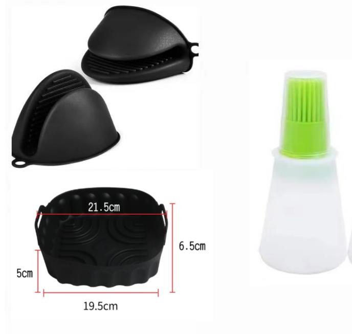 Silicone set 3pcs