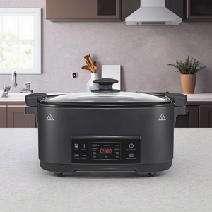 Tragbarer programmier barer 9-1 Slow Cooker Haushalts kaffee Reis Dampf Sautieren Start Wärme halten Funktionen Antihaft-PFAS-frei