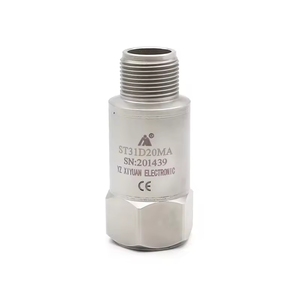 4 ~ 20mA Analoge Ausgangs temperatur Vibration Integrierter Sensor Piezo elektrischer Vibrations wandler Sender Sensor - Product Image 1