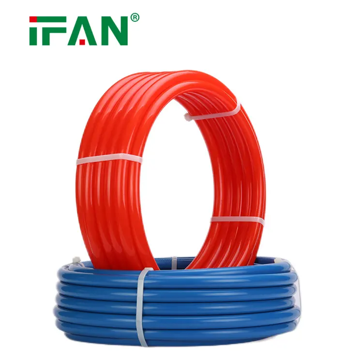 Ifan China Leveranciers Blauw Rood 16-32Mm Plastic Buizen Waterpijp Pex Pijp Pert Pijp