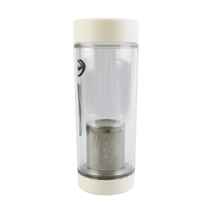 380ML 480ML Business Type Plastic <strong>Bottle</strong> Double Layer Tea Water Separation Tea Partition <strong>Bottle</strong> With Rope Temperature Display - Product Image 5