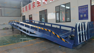 15Ton Capacity Forklift Ramp <strong>Loading</strong> <strong>Platform</strong> Bridge for <strong>Container</strong> <strong>Unloading</strong> Pallet Handling for Farms Factory Warehouse - Product Image 2