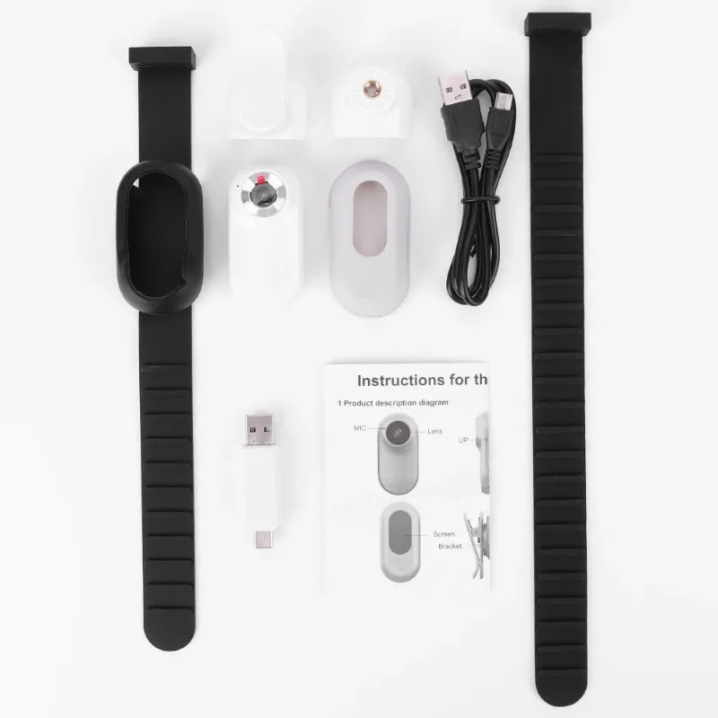 White thumb camera without memory card pet collar