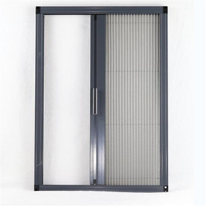 Pleated Mosquito Screen <strong>Netting</strong> <strong>Bug</strong> <strong>Proof</strong> Fiberglass Mesh Anti Plisse Insect Flyscreen Mesh Door - Product Image 4
