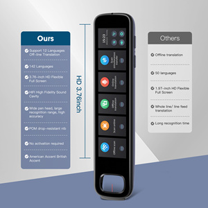 3.76 pollici Touch Screen lettura vocale OCR scansione penna traduzione lingua traduttore dispositivo per la lettura di apprendimento - Product Image 2