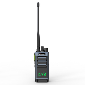 Sistema de intercomunicación inalámbrico IP68, radio bidireccional UHF de mano resistente al agua, rango de 5km, carga USB, Vox