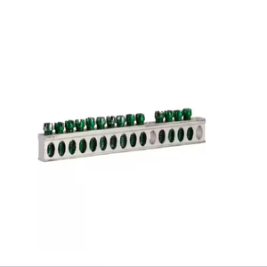 6*9 pirinç terminali blok nötr toprak koruma bara bara şerit bakır konektörü 4P/6P/8P/10P/12P dağıtım kutusu için - Product Image 1