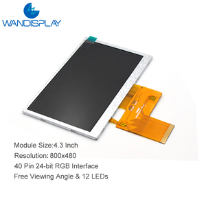 Kalite yönetimi sertifikalı 4.3 inç a-si TFT-LCD LCM Certified renk LCD ekran 7 inç 800X480 tıbbi LCD ekran - Product Image 2
