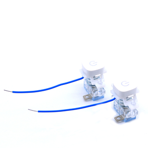 Soket anahtarı güç anahtarı kare ark kapağı ters kapak kendinden kilitleme düğmesi anahtar anahtarı 10A/16A ışık ile - Product Image 4