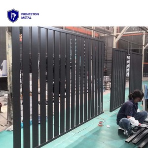 لوحة حائط رأسية مخصصة لاستخدام الحديقة باللون الأسود ومطلية بالمسحوق مزودة بلوحة حائط رأسية للتعليق على الجدران - Product Image 6