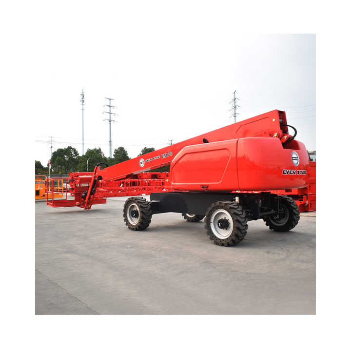 2023 Best Selling 10-22m 16 Meter 200kg Towable Man Lift Aerial Work Platform Telescoping Crank Arm Lift Boom Lift for Sale