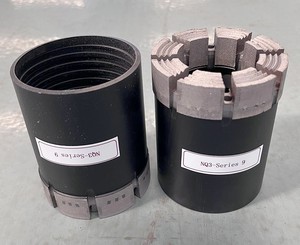 出厂价地质勘探用NQ浸渍金刚石岩心钻头 - Product Image 2