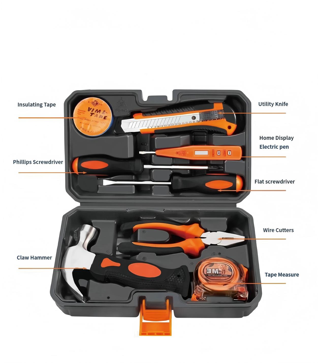 9 pieces household sets