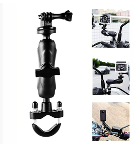 ที่ใส่กล้องติดรถจักรยานรถจักรยานยนต์ที่ทนทานขาตั้งยึดกระจกสำหรับ Insta360 GoPro GoPro GoPro แบบมองไม่เห็นไม้เซลฟี่ - Product Image 5