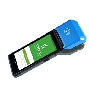 Мобильный сервис Google Android 14 OS Pos машина с принтером билетов портативное устройство Pos NFC для продажи - Product Image 1