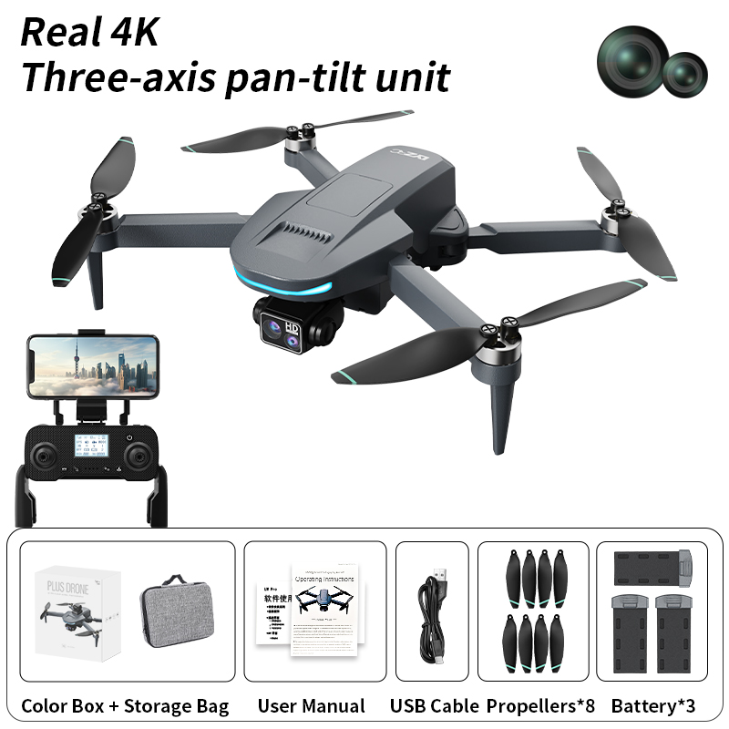 Gray L200 PLUS 3 batteries