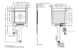 Pantalla LCD TFT IPS de 1,54 pulgadas, módulo LCD de 4 líneas con panel táctil capacitivo opcional para monitores LCD, 240x240 - Product Image 6
