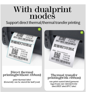 203dpi <strong>Usb</strong> Serial BT <strong>Multiple</strong> Interface Thermal Transfer <strong>Printer</strong> Medical Care Wash Care Label Commercial bar Code Label <strong>Printer</strong> - Product Image 3