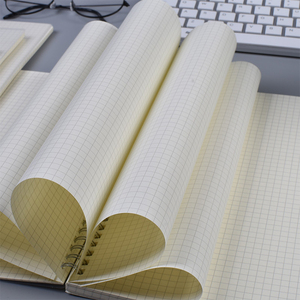Papel de cuadrícula gruesa A5, cubierta de PP transparente, cuaderno en espiral, gráfico de papel, diario en espiral, 160 páginas para estudiantes - Product Image 5
