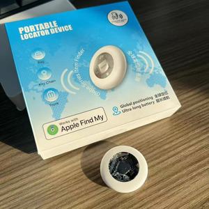MFI便携式防丢失钥匙查找器全球定位系统跟踪器全球宠物空气标签苹果查找我的全球定位系统跟踪器实时跟踪装置 - Product Image 3