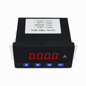 0.5 Class Single <strong>Phase</strong> Four Digit Digital DC Current With Splitter 20A 30A 50A 75A 100A AC220V Power Supply 48*96mm - Product Image 2