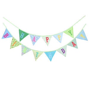 Banderín Triangular Personalizado Línea de Banderines 30*40cm Bandera Triangular Decoración de Fiesta de Cumpleaños Interior Banderas Promocionales - Product Image 6