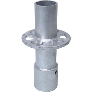 Andamio Ringlock galvanizado en caliente para la construcción de edificios con base de andamio duradero y libros mayores horizontales