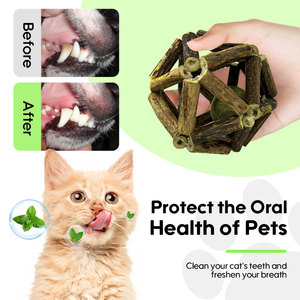 Hierba gatera comprimida y Bell Inside Naturals de Mini Cat Toys Balls - Product Image 3