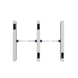 Hohe sicherheit RFID optische gesicht anerkennung fußgänger access control schwingen drehkreuz barriere geschwindigkeit tor system für hotels - Product Image 6