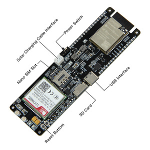 official T-SIM7000G <strong>Module</strong> <strong>ESP32</strong>-WROVER-B Chip <strong>WiFi</strong> 18560 Battery Holder Solar Charge Development Board - Product Image 5