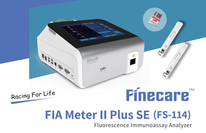 Wondfo Finecare Immunoassay Analysing System FIA Meter <strong>Plus</strong> FS-114 Portable Chemistry Analyzer <strong>Test</strong> Hormone Progestrone - Product Image 3