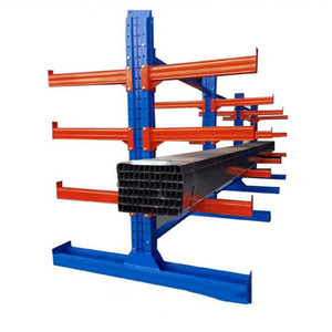 Sistema de estante de almacenamiento de acero ajustable de diseño industrial Estantería de palés de almacén alto con estanterías de remache y estantes apilables - Product Image 2
