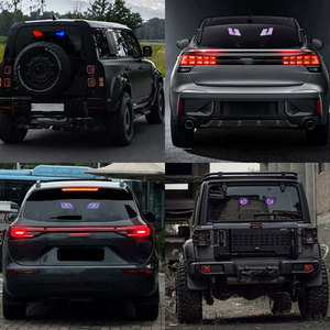 12V App-gesteuertes blinkendes Dämon Programmier bares LED-Display für Autos Eagle Devil Eyes Animierte Augen Neuer Zustand - Product Image 2