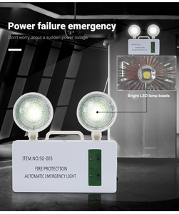Tuoming Led非常口Led Emergenci緊急自動Ledポータブル充電式ライト - Product Image 4