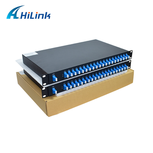 100ghz 0.8nm間隔DWDM Mux demux40チャンネルガウスタイプmuxCバンドマルチプレクサAAWGアサーマルAWG Gauss - Product Image 3