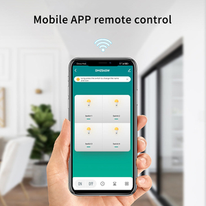 Tuya US Zigbee 1/2/3ギャングスマートライトスイッチガラス画面ワイヤレス壁スイッチNull Wire WiFiネットワーク10A経由でリモートコントロール - Product Image 5
