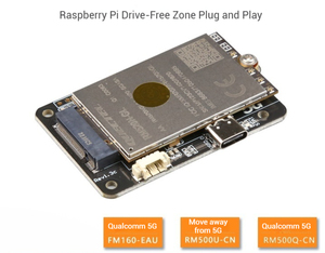 CM4 formato 5G Mini modulo per lampone Pi Qualcomm FM160 RM520N scheda di sviluppo movimento remoto RM500U Linux sistema operativo