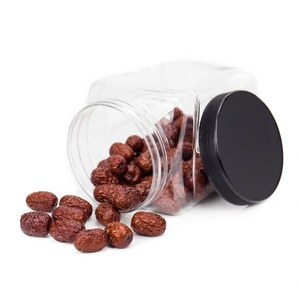 Thực Phẩm Trong Suốt Nhựa Lon Bán Buôn Thức Ăn Vật Nuôi Lọ Trong Suốt Rộng Miệng Chai Nhựa Nhựa Gia Vị <span class=keywords><strong>Jar</strong></span> - Product Image 2