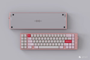 Placa de teclado de aluminio anodizado multicolor de diseño personalizado DIY, Teclado mecánico de metal mecanizado CNC OEM - Product Image 4