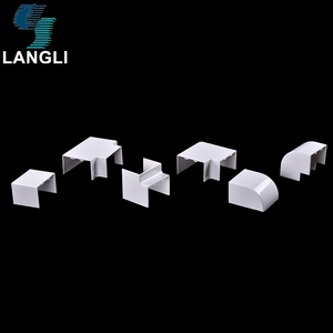PVC kanallar plastik elektrik tepsi dekoratif Pvc ağ elektrik kablosu kanal kanal - Product Image 4