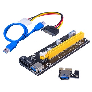USB 3.0快速适配器VER009S PCI-E 1X至16X立管卡电源扩展器电缆，用于台式塑料材料库存产品 - Product Image 6