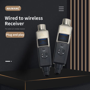 Portable Professional <strong>Microphone</strong> Transmitter Receiver Wired to Wireless Adapter with Portable Function - Product Image 5
