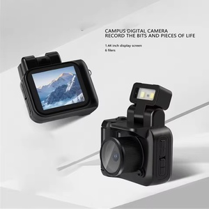 Flaş lambası ve pil Dock ile Y4000 HD 1080P Mini kamera taşınabilir Video kaydedici DV LCD ekran kampüs çocuklar için Retro kamera - Product Image 4