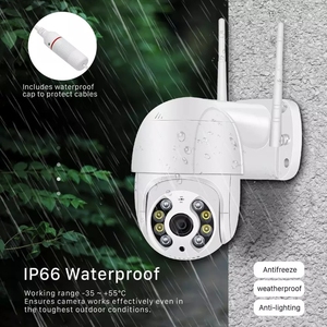 5MP PTZ กล้อง IP Wifi กลางแจ้ง AI ตรวจจับมนุษย์เสียง1080จุดกล้องวงจรปิดรักษาความปลอดภัยแบบไร้สาย P2P RTSP 4X ดิจิตอลซูม Wifi กล้อง - Product Image 3