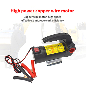 DC 12V YAĞ POMPASI dizel gazyağı pompası, 24V elektrikli yakıt aktarma pompası elektrikli YAĞ POMPASI, AC 220V yağ Transfer pompası - Product Image 2
