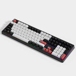 Teclado para juegos de ordenador de 108 teclas de tamaño completo 2,4G inalámbrico Anti-Ghosting colorido RGB retroiluminado teclado para juegos de membrana - Product Image 6