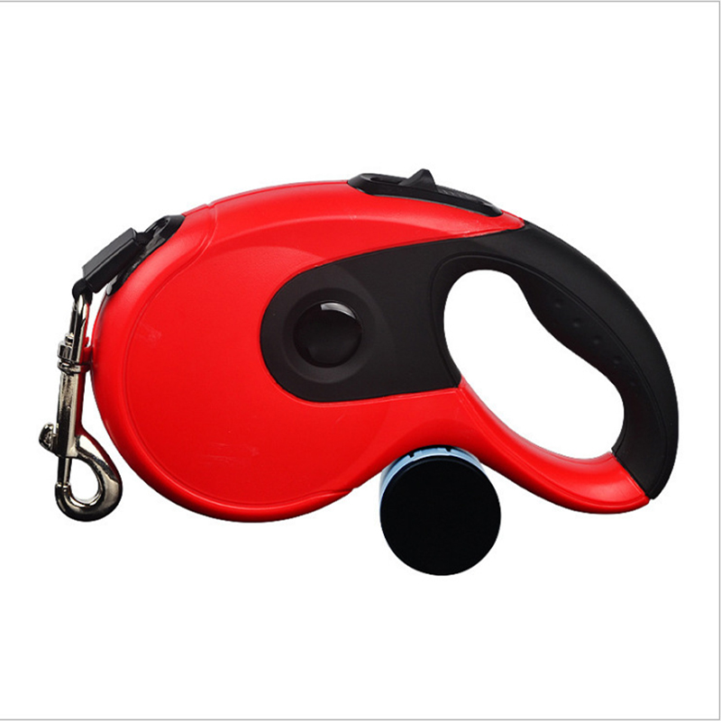 Red + poop bag dispenser