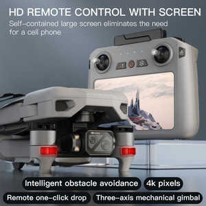 Vendita calda droni GPS 3 assi Gimbal 4K telecamera WIFI <span class=keywords><strong>FPV</strong></span> telecomando con schermo pieghevole Drone professionale